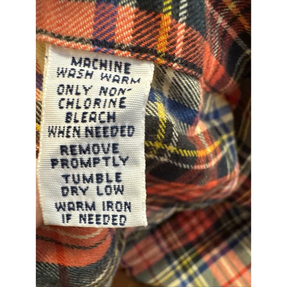 Polo Ralph Lauren Button Down Flannel Shirt Men's XL Classic Fit Performance - Picture 5 of 6